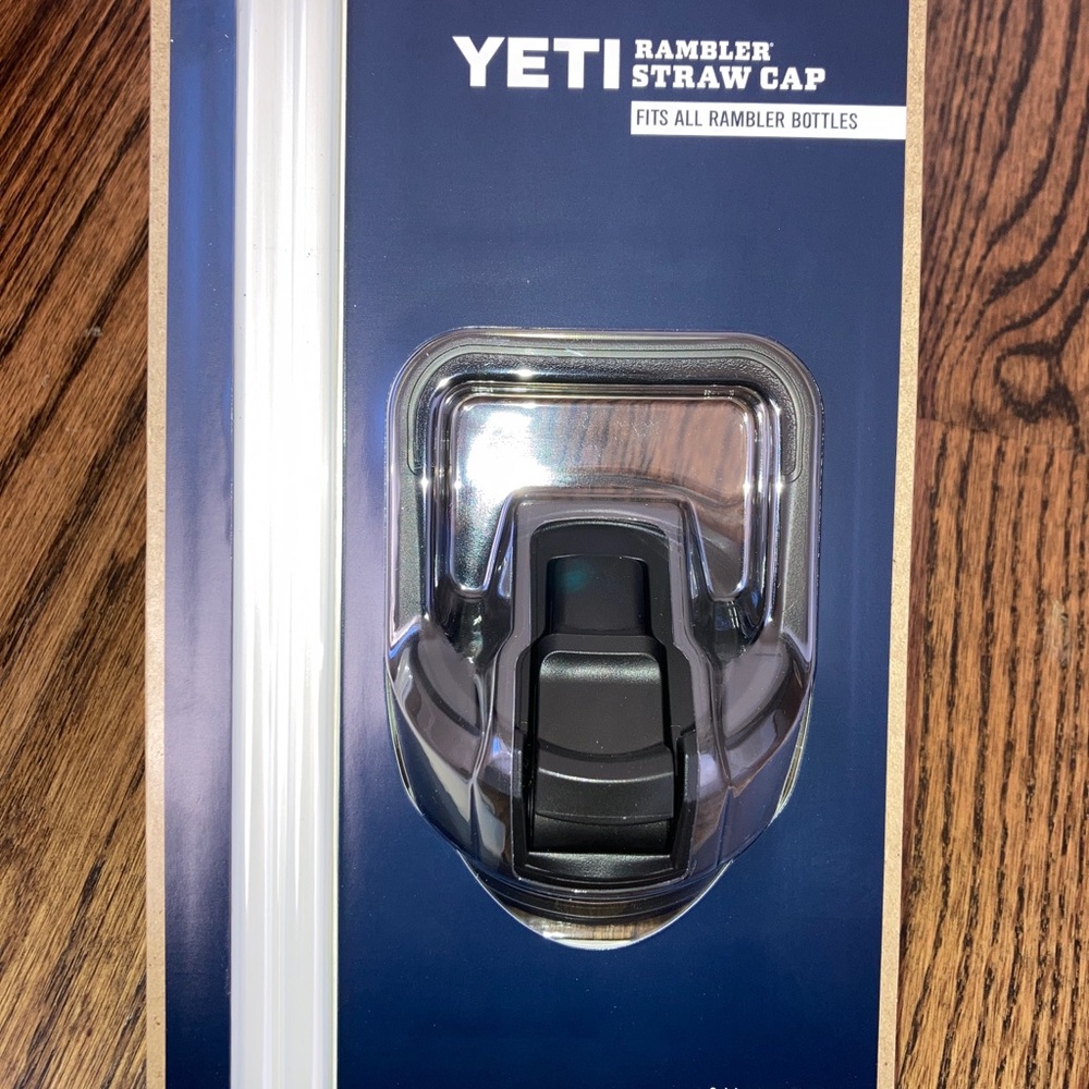 Brand New Authentic YETI Rambler Straw Cap ~ Fits ALL Rambler Bottles